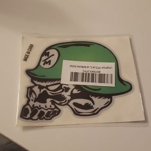 Metal Mulisha car sticker